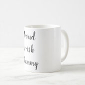 Mug de café Mammy irlandaise (Devant droit)