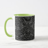 Mug de café Mandala au charbon de bois (Gauche)