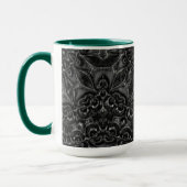 Mug de café Mandala au charbon de bois (Gauche)