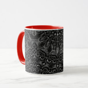 Mug de café Mandala au charbon de bois