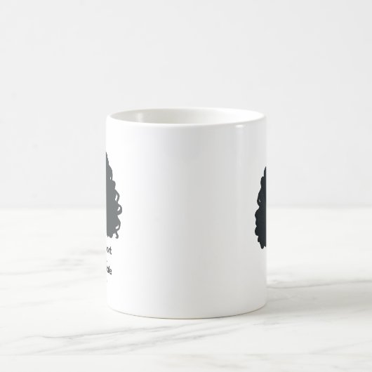 Mug de café mantra inspirant (Centre)