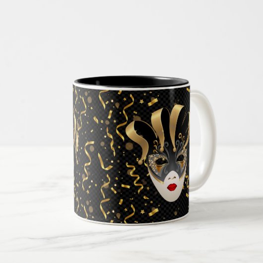 Mug de café Mardi Gras (Devant droit)