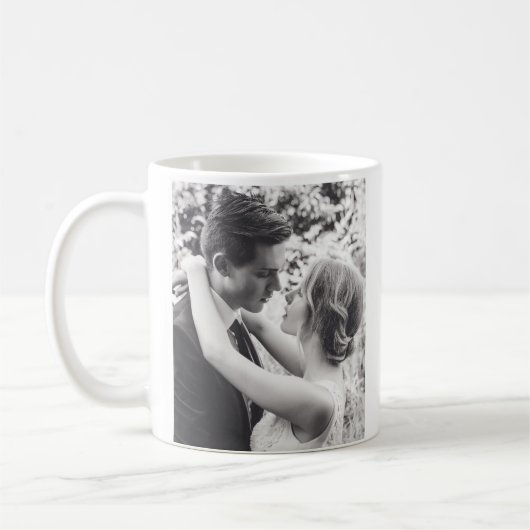 MUG DE CAFÉ mariage PERSONNALISÉ (Gauche)