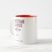 Mug de café martien - Il faut du café (Devant gauche)