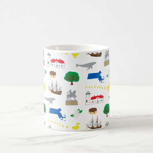 Mug de café Massachusetts (Centre)