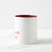 Mug de café mignon d'amour (Centre)
