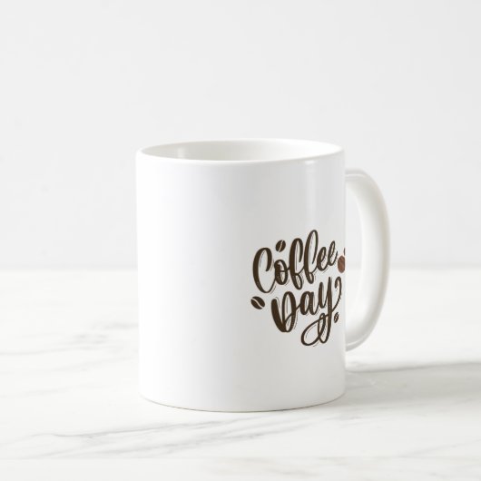Mug de café moderne (Devant droit)