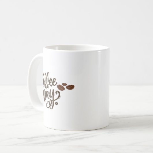 Mug de café moderne (Devant gauche)