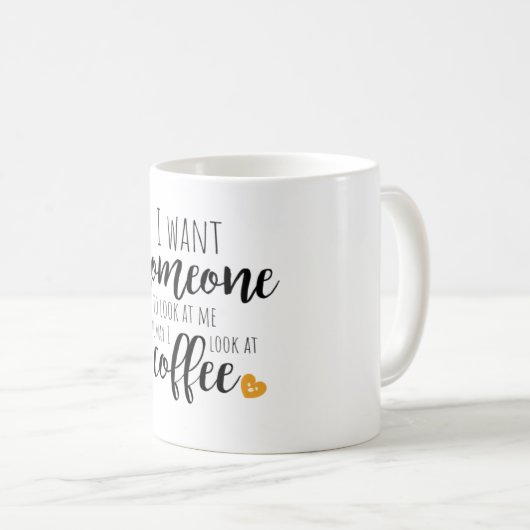 Mug de café moderne (Devant droit)