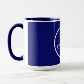 Mug de café monogramme (Gauche)