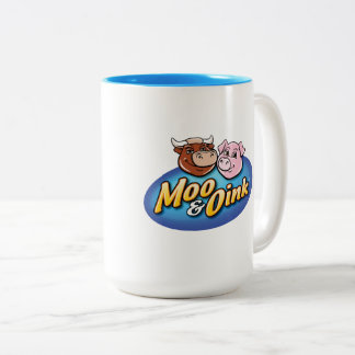 Mug de café Moo & Oink