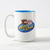 Mug de café Moo & Oink (Gauche)