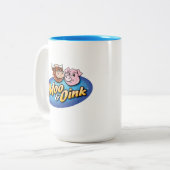 Mug de café Moo & Oink (Devant gauche)