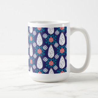 Mug de café Motif à la neige