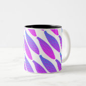 Mug de café motif de poisson coloré (Devant droit)