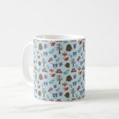 Mug de café Motif d'hiver (Devant gauche)