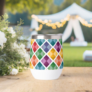 Mug de café Motif diamant