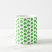 Mug de café Motif irlandais shamrock (Centre)