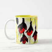 Mug de café Motif jaune (Gauche)