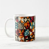 Mug de café Motif tribal africain (Gauche)