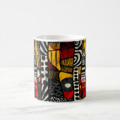 Mug de café Motif tribal africain (Centre)