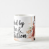 Mug de café motivationnel - Alimenté par l'ambitio (Centre)