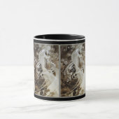 Mug de café : Mucha Illustration de Le Pater (Centre)