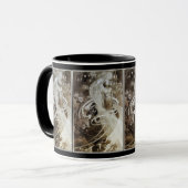 Mug de café : Mucha Illustration de Le Pater (Devant gauche)