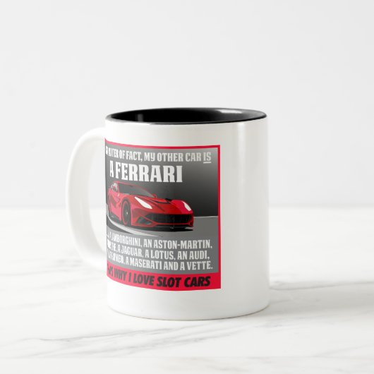 Mug de café "My Other Car" (Devant gauche)