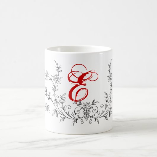 Mug de café noir (Centre)