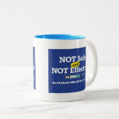 Mug de café non sécuritaire et non efficace (Devant droit)