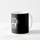 Mug de café nordique/celtique (Devant droit)