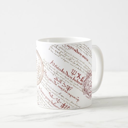 Mug de café occulte déplaisant (Devant droit)
