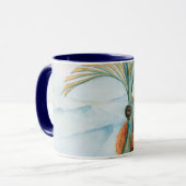 Mug de café Panda rouge (Devant gauche)