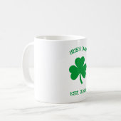 Mug de café papa irlandais (Devant gauche)