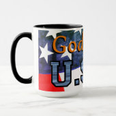 Mug de café patriotique (Gauche)