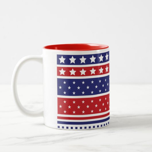 Mug de café patriotique (Gauche)