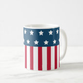 Mug de café patriotique (Devant droit)