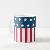 Mug de café patriotique (Devant gauche)