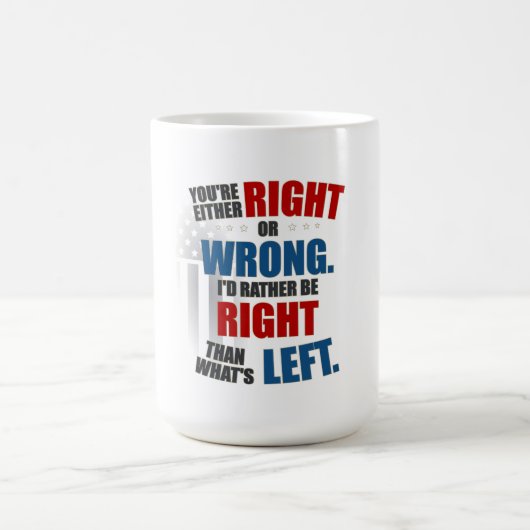 Mug de café patriotique (Centre)