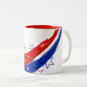 Mug de café patriotique