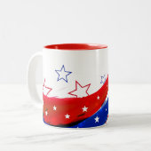 Mug de café patriotique (Devant gauche)