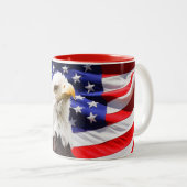 Mug de café patriotique (Devant droit)