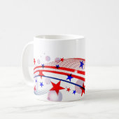 Mug de café patriotique (Devant gauche)
