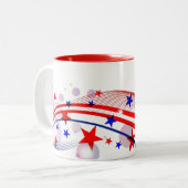 Mug de café patriotique (Devant gauche)