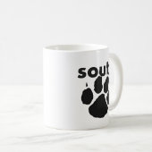 Mug de café Paw Sud (Devant droit)
