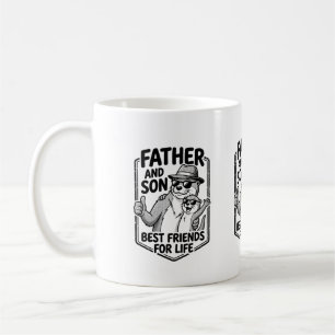 Mug de café Père & Fils Loutre Mignon