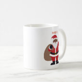 Mug de café Père Noël d'Amérique africaine (Devant droit)