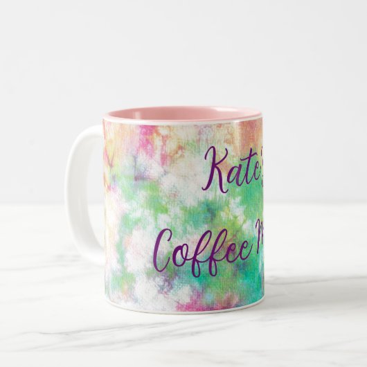 Mug de café personnalisable (Devant gauche)