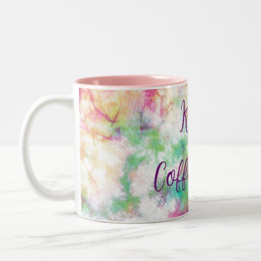 Mug de café personnalisable (Gauche)